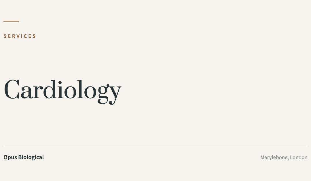 Cardiology
