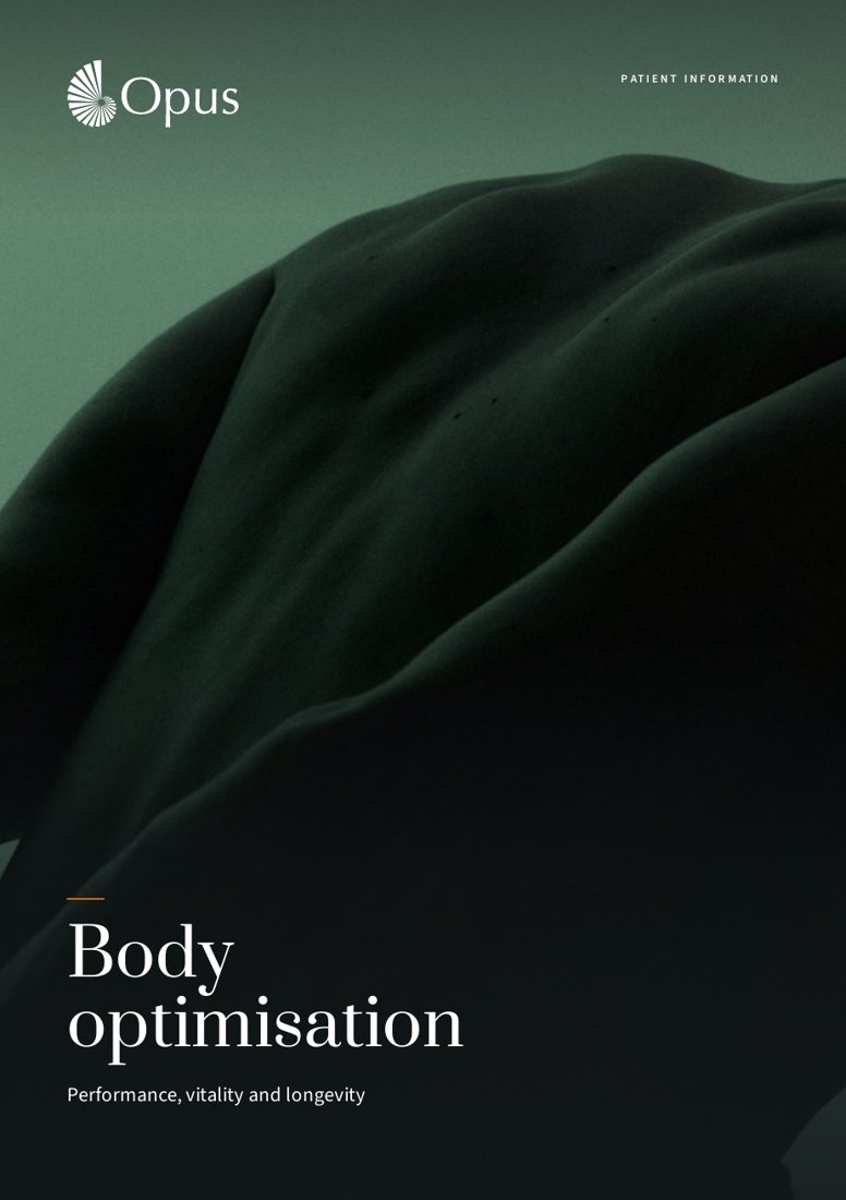 Front cover of the Body optimisation guide